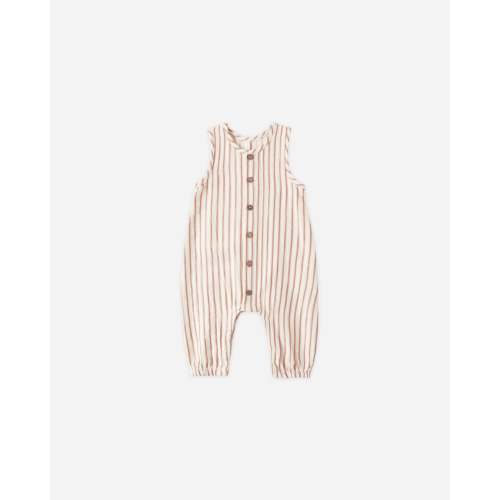 Woven Jumpsuit Vintage Stripe