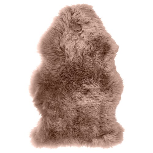 Sheepskin Rug — ULLERSLEV - light brown, 70 cm