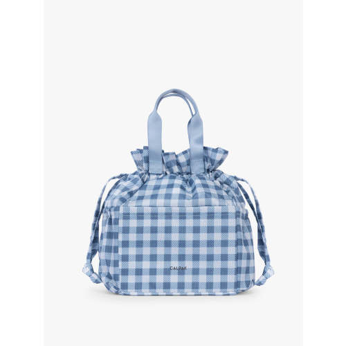 Insulated Lunch Bag - FRENCH BLUE GINGHAM