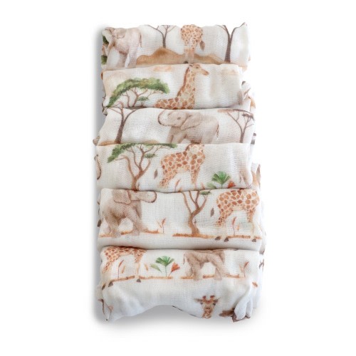 Bubba Blue Face Washer 6 Pack Adventure