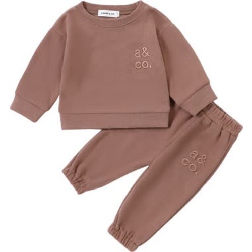 Sweatshirt & Sweatpants Set, 3-6 M