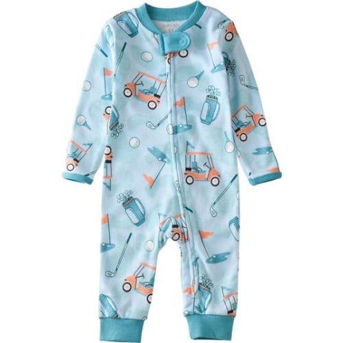 Shadow Footless Sleep & Play Organic Cotton Romper