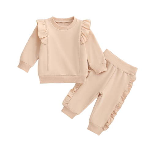 Leey-World Baby Girls' Skirt Sets Fall Outfits Cotton Baby Clothes for Girls Toddler Girls Outfits(White,3-6 Months)