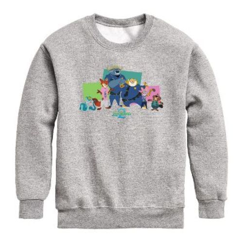 Boys' - Zootopia - Nick, Judy, And Friends Graphic Fleece Sweatshirt