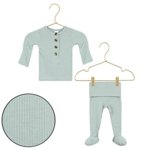 Bailey Ribbed Top + Bottoms