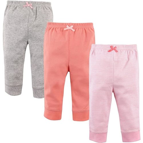 9-12M Luvable Friends 3 Pack Tapered Ankle Pants