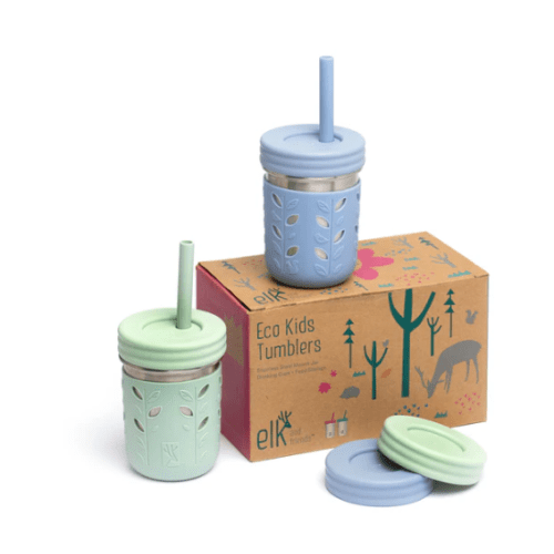 Stainless Steel 10oz Drinking Tumblers + Food Storage
