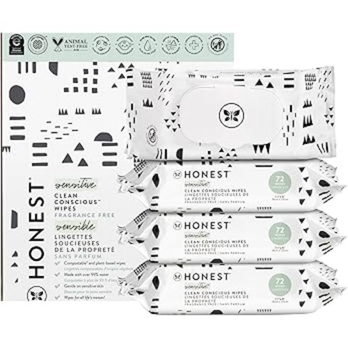 The Honest Company Designer Baby Wipes, Geo Shapes, 288 Count : Amazon.com.mx: Bebé