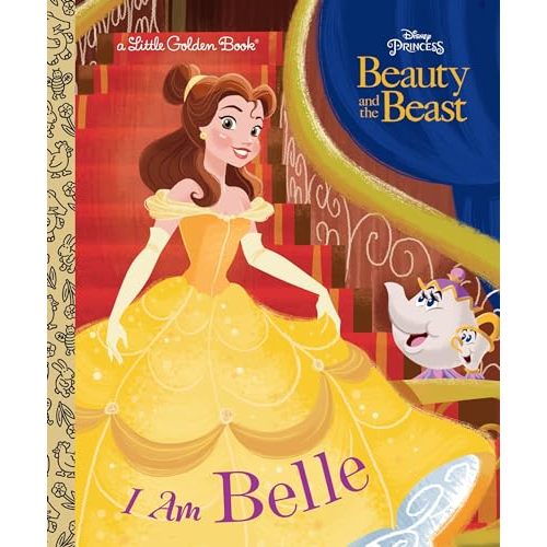 I Am Belle (Disney Beauty and the Beast) (Little Golden Book)