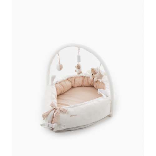 Multifunction Baby Nest | Beige & White
