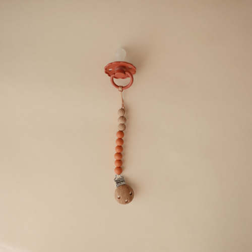 Mushie Pacifier Clip | Eva