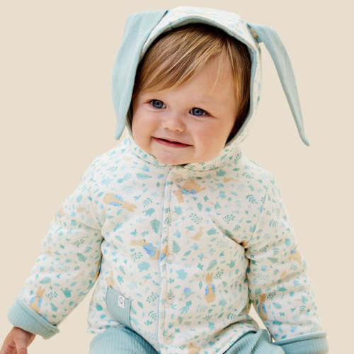 Peter Rabbit Quilted Jacket | Baby Outerwear | MORI US