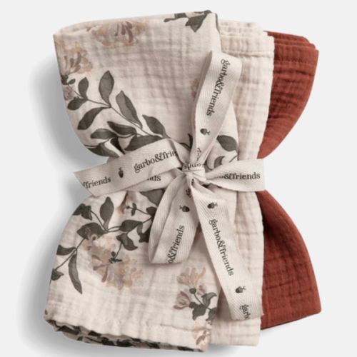 Muslin Burp Cloths – Garbo&Friends