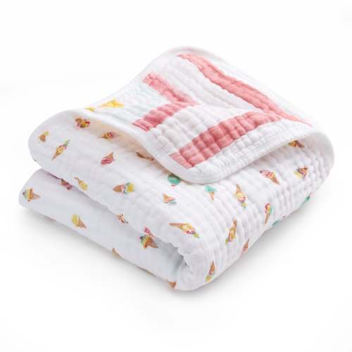 aden + anais icecream dreams essentials cotton muslin dream blanket