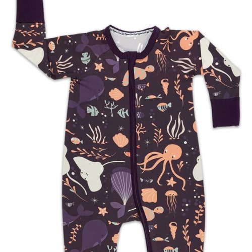 Marine Life Baby Pajamas