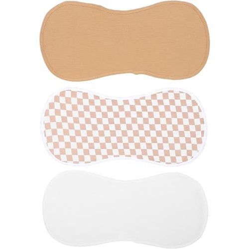 Wakauto 3pcs Peanut Shaped Changer Pad Liners, Cotton Absorbent Liners