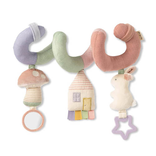 Spiral Car Seat Activity Toy Pastel