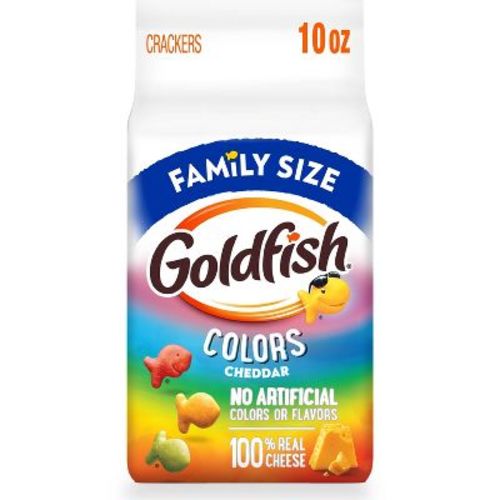 Goldfish Colors Crackers Family Size Bag - 10oz