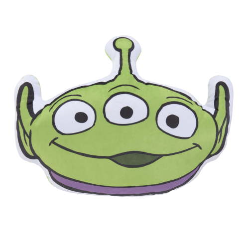 Disney Toy Story Alien Character Shaped Pillow, Green, Toddler Pillow