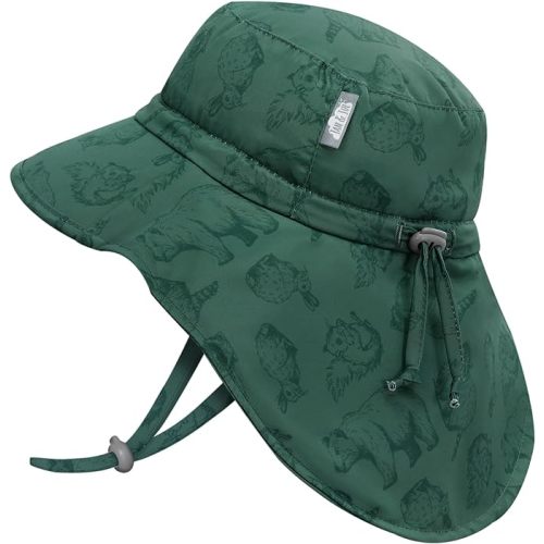 JAN & JUL Summer Adventure Wide Brim 50+ UPF Quick-Dry Sun-Hats for Kids