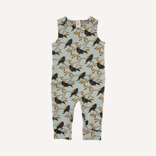 vintage button tab sport jumpsuit | red-winged blackbird | organic cot – kate quinn