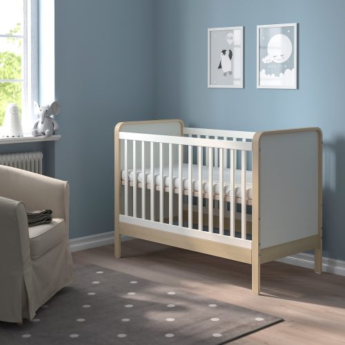 IKEA ÄLSKVÄRD Crib with Toddler Bed Conversion Kit