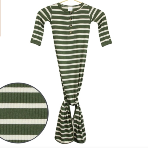 Tyler Ribbed Knotted Gown