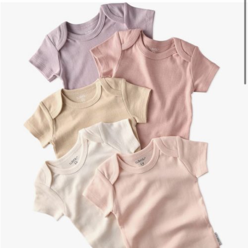 Butterblu Avery Multipack Short Sleeve Bodysuits 100% Organic Cotton