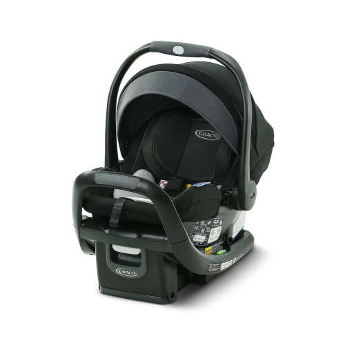 Graco SnugRide SnugFit 35 DLX Infant Car Seat with Anti-Rebound Bar - Spencer