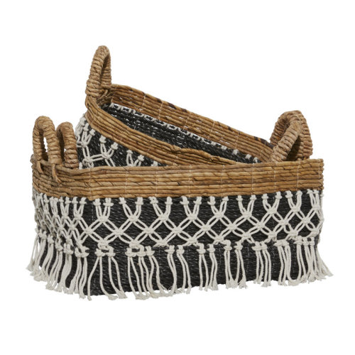 Mistana™ 3 Piece Wicker Basket Set & Reviews | Wayfair