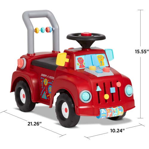 Tinker Truck with Lights & Sounds - Ride-On Toy for Toddlers