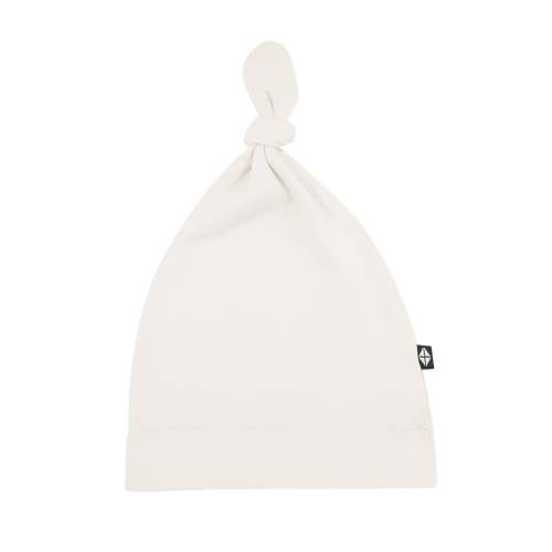 Knotted Cap in Oat | Bamboo Newborn Hat | Kyte Baby