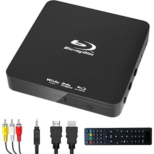 Blu Ray DVD Player, Home Theater Play Region A Blu-Rays and 1 DVDs