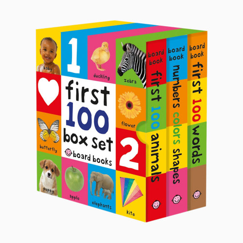 Macmillan First 100 Board Book Box Set (3 books)