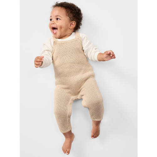 Sleeveless Sweater-Knit Jumpsuit for Baby