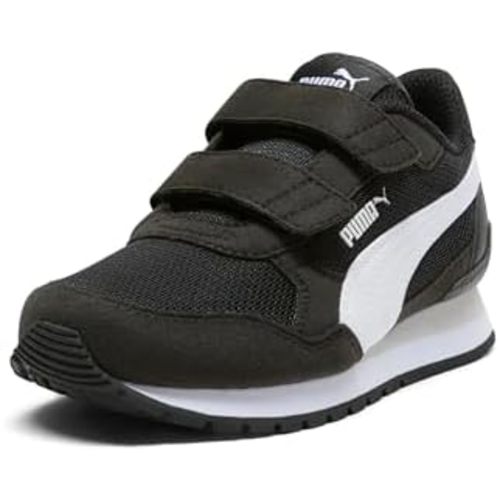 PUMA Kids' St Runner Hook and Loop Sneakers