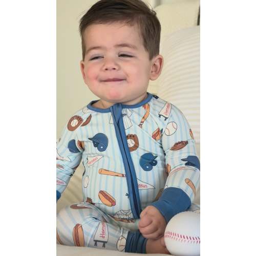 Ballpark Bros Convertible Zip Romper