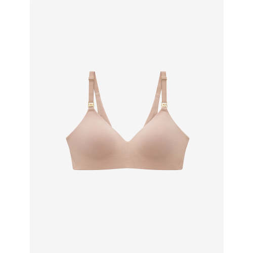 Taupe Organic Cloud Cotton Wireless Nursing Bra| Thirdlove
– ThirdLove