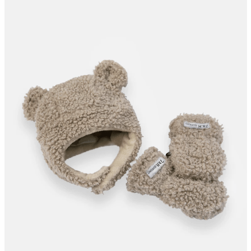 Cub Set - Teddy | Hat & Mittens