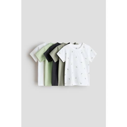 5-PACK COTTON T-SHIRTS