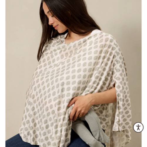 Thistle Block Nursing Cover