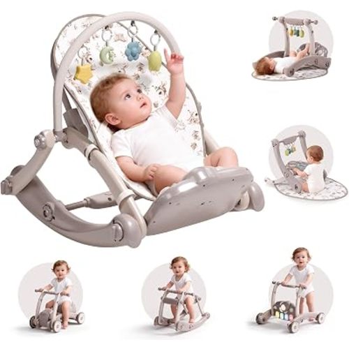 6-in-1 Baby Piano Gym Multifunctional Baby Activity Center for 0-3 Years