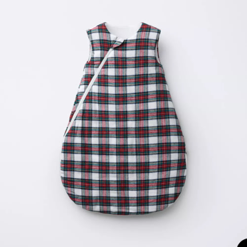 PLAID FLANNEL SLEEPING BAG