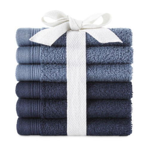 Home Expressions 6pc Washcloth Set