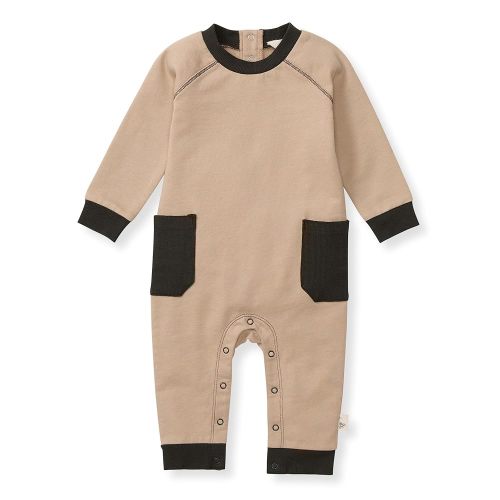 Burt's Bees Baby Boys' 100% Organic One-Piece Long Sleeve Coverall