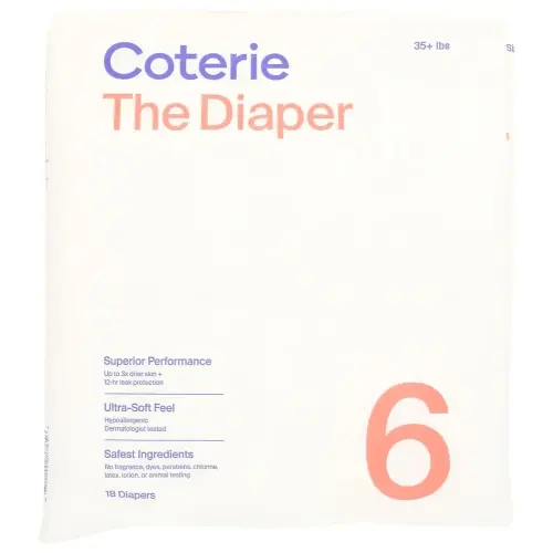 Corerie Diapers Size 6, 18 ct | Whole Foods Market