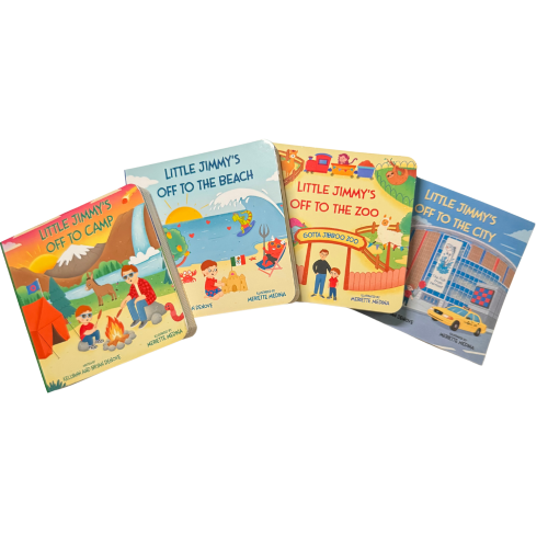 Bundle of Joy: All 4 books discounted (includes a magnet and stickers)