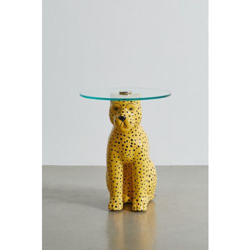 Cheetah Sculptural Side Table