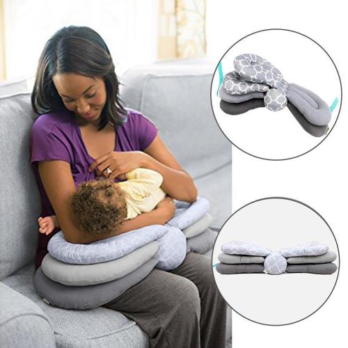 Butterfly Flip Baby Feeding Pillow – Adjustable Nursing Support Cushion with Anti-Slip Design