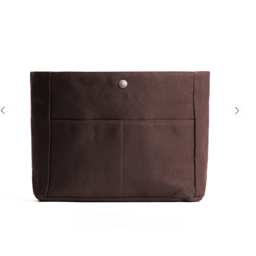 Canvas Purse Organizer - Java Bean - Medium